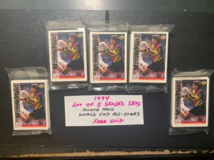 1994 Upper Deck World Cup Soccer Sets LOT OF 5 Sealed Sets Minute Maid FREE SHIP - Picture 1 of 4