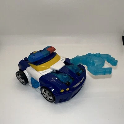 Playskool Heroes Transformers Rescue Bots Energize Chase the Police-Bot Figure - Image 1 of 4