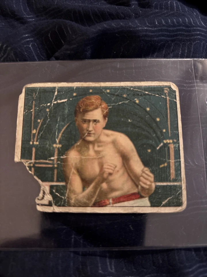 1910 T219 Boxing Honest Long Cut Pittsburg Patsy Brannigan ⭐️👀⭐️ Original - Image 1 of 2