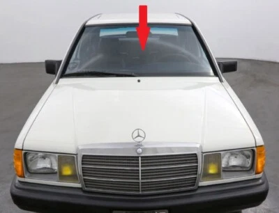 Fits Mercedes Benz 190E 1984-1986 4 Door Sedan Front Windshield Glass - Image 1 of 4