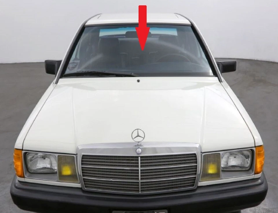 Parabrisas delantero cristal se adapta a Mercedes Benz 190D 1984-1985 4 puertas sedán Foto 1 de 4