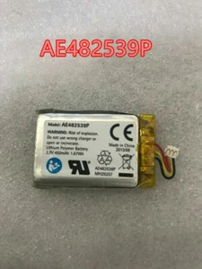 AE482539P NEW Battery 3 Cable Plug For Phonak Compilot Remote Control 450mAh - Zdjęcie 1 z 2