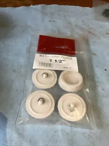 Bad-/Waschbeckenstecker 1 1/2" 4er Pack - Bild 1 von 4