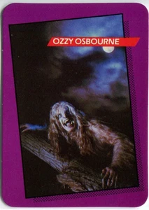 OZZY OSBOURNE 1985 AGI Rock Star Concert Cards 1st Series #100 - Picture 1 of 1
