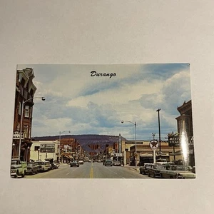 View Street Scene Main Mall Durango Colorado Postcard - Picture 1 of 2