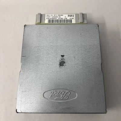 1995 Ford Truck F-150 4.9L MT F3TF-12A650-NC Engine Computer ECU ECM PCM POP2 - Image 1 of 3