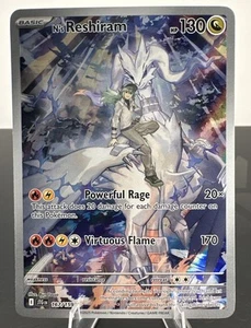 N's Reshiram 167/159 Sv09: Journey Together Holo - Illustration Rare - Pokémon - Bild 1 von 10