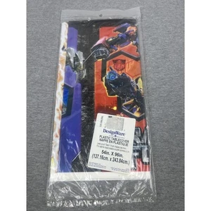 Transformers Tovaglia Plastica Copritavolo Forniture per Feste Articoli di Design 54"x96" - Foto 1 di 4