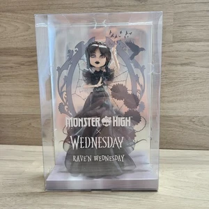 2024 Monster High x Wednesday Addams Rave'N Kleid Puppe - Bild 1 von 6
