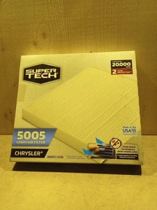 New Chrysler Town And Country SuperTech Cabin Air Filters #5005 Made In USA - Foto 1 di 6
