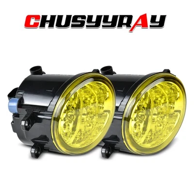 Par de luces antiniebla LED de parachoques de lente transparente delantera 3200 k para Toyota Prius 2010-2011 Foto 1 de 4