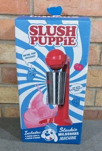 Red Slush Puppie Milchshake Maschine Tassen & Strohhalme - Neu in geöffneter Box - Bild 1 von 8