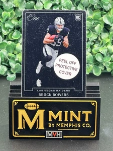 2024 Panini One - Brock Bowers ROOKIE Metal Blank Slate CASE HIT No. BS-BBS š„ - Picture 1 of 2