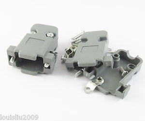 20pz Fissaggio a vite copricapo in plastica per connettore D-Sub 9Pin & 15Pin 3 file - Foto 1 di 4