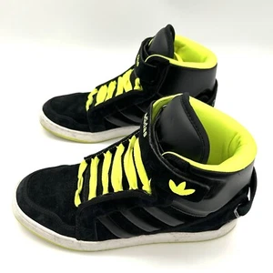 Adidas Para Hombre Adi Rise AR 3.0 Negro/Verde Tenis Con Cordones Medio Top Zapatos Talla 8.5 - Imagen 1 de 8
