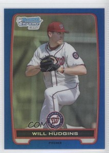 2012 Bowman Draft Chrome Draft Picks Blue Refractors /250 Will Hudgins #BDPP142