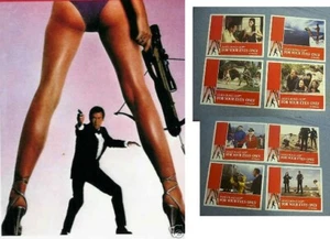 Originale SOLO PER I TUOI OCCHI 11x14 Lobby Card Set ROGER MOORE JAMES BOND - Foto 1 di 4