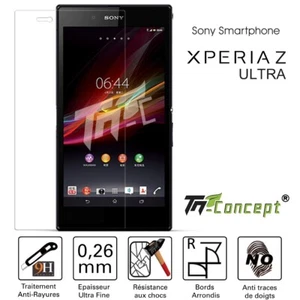 TM-Concept® Verre trempé pour Sony Xperia Z Ultra - 0,26mm Radian 2,5D - Photo 1/7