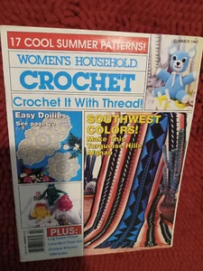 Women's Household CROCHET Summer 91 ** 17 beautiful Patterns - Picture 1 of 1