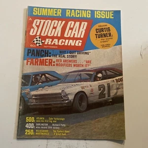 1967 Sep Stock Car Racing Magazine Rebel 400 (MH425) - Picture 1 of 3