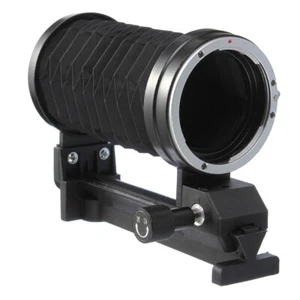 Macro Extension Bellows Single Rail for Nikon D850 D780 D750 D7000 D7500 Camera - Picture 1 of 10