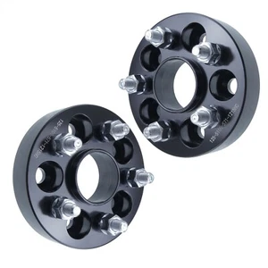 (2) 25mm Hubcentric Wheel Spacers 5x100 Fits VW Jetta Beetle Golf Audi TT - Picture 1 of 3