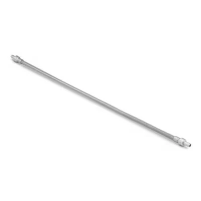SWAGELOK SS-4BHT-12, 1/4" PTFE-Lined Stainless Steel Braided Hose Assembly - Image 1 of 4