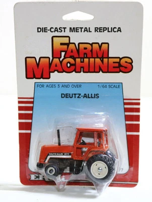 ERTL Deutz-Allis 8070 Tractor, Orange 1:64 Scale Diecast With # on Decal  NIP - Image 1 of 3