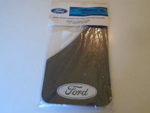 Pair Ford EXP Wheel Splash Guards/mud Flaps Factory E3GZZ-16A550-A mustang 80s - Bild 1 von 7