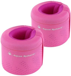 Anillos de tela flotantes para principiantes AQUA SPHERE Michael Phelps brazo aprender a nadar rosa - Imagen 1 de 9