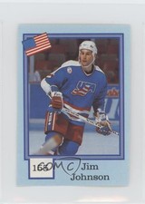 1992-93 Semic Hockey Snickers Stickers Jim Johnson #155