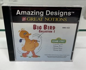 Amazing Designs Grandes Nociones COLECCIÓN BIG BIRD Plaza Sésamo 1 HMC 552 - Imagen 1 de 4