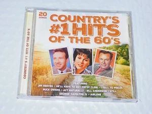 Country's #1 Hits of the 60's 20 Songs CD Free Sipping - Picture 1 of 2