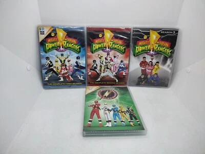 Mighty Morphin Power Rangers The Complete Season 1 2 And 3 + Alien Rangers Dvds - Image 1 of 4