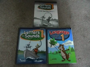 Abeka  Letters & Sounds/Language  Teacher Keys & Test Key   1st Grade 1  CURRENT - Picture 1 of 1