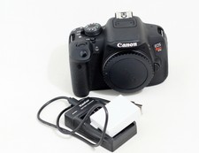 MINT Canon EOS Rebel T5i 18.0MP Digital SLR Camera Black Body ONLY 1k SHUTTER