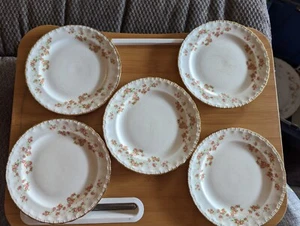 Florence (Scalloped Edge) by POPE GOSSER SET OF 5 BREAD PLATES - Picture 1 of 11