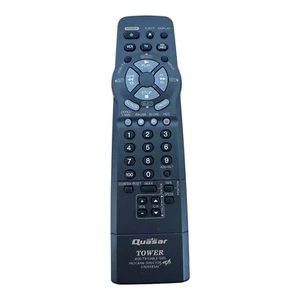 Quasar Tower VSQS1600 VCR/TV/Cable-DSS Program Director Universal Remote Control - Picture 1 of 11