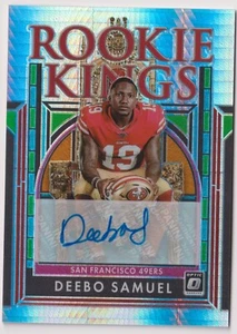 2019 Panini Donruss Optic Deebo Samuel Rookie Kings Auto /25 - Bild 1 von 2