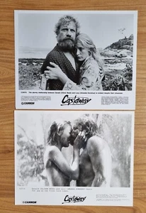 CASTAWAY OLIVER REED TWO ORIGINAL PRESS STILLS - Picture 1 of 1