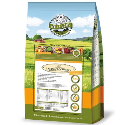 (7,07€/1kg) Bellfor Landgut-Schmaus Trockenfutter mit Insekten 7,5kg | 28439 - Bild 1 von 4