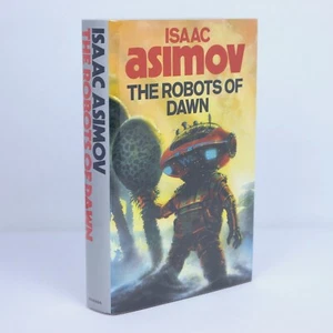 The Robots of Dawn by Isaac Asimov (1st UK Edition, Granada 1984 HCDJ) - Picture 1 of 12