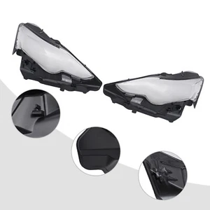 Headlight Cover Left & Right Headlamp Lens Covers For Lexus IS250 2014-2016 - Picture 1 of 18