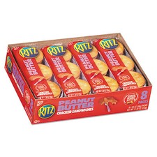 Nabisco Ritz Peanut Butter Cracker Sandwiches, 1.38 Oz Pack 00 44000 00210 00