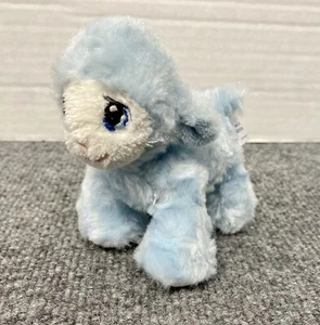 Precious Moments Blue Lamb Plush Rattle 5” Baby Toy Lovey - Picture 1 of 9