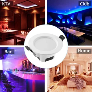 Foco empotrable LED 5W WIFI Bluetooth RGB+WW+CW focos de techo baño regulable - Imagen 1 de 17