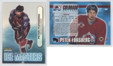 1999-00 O-Pee-Chee Chrome Ice Masters Refractor Peter Forsberg #IM9 HOF
