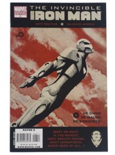 Invincible Iron Man #6 Variant Edition David Aja Cover Marvel Comics 2008