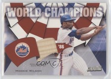 2002 Topps Stadium Club World Champions Relics Mookie Wilson #WC-MW
