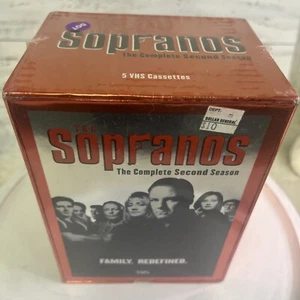 The Sopranos Complete 2nd Season VHS NEW SEALED In Original Box Set HBO - Picture 1 of 8